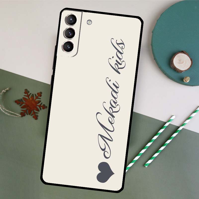 

Personalised Custom Name Pastel Tones Case For Samsung Galaxy S9 S10 Plus S20 S21 FE S22 S23 Ultra Note 10 20 Ultra Phone Cover Galaxy S8 Plus