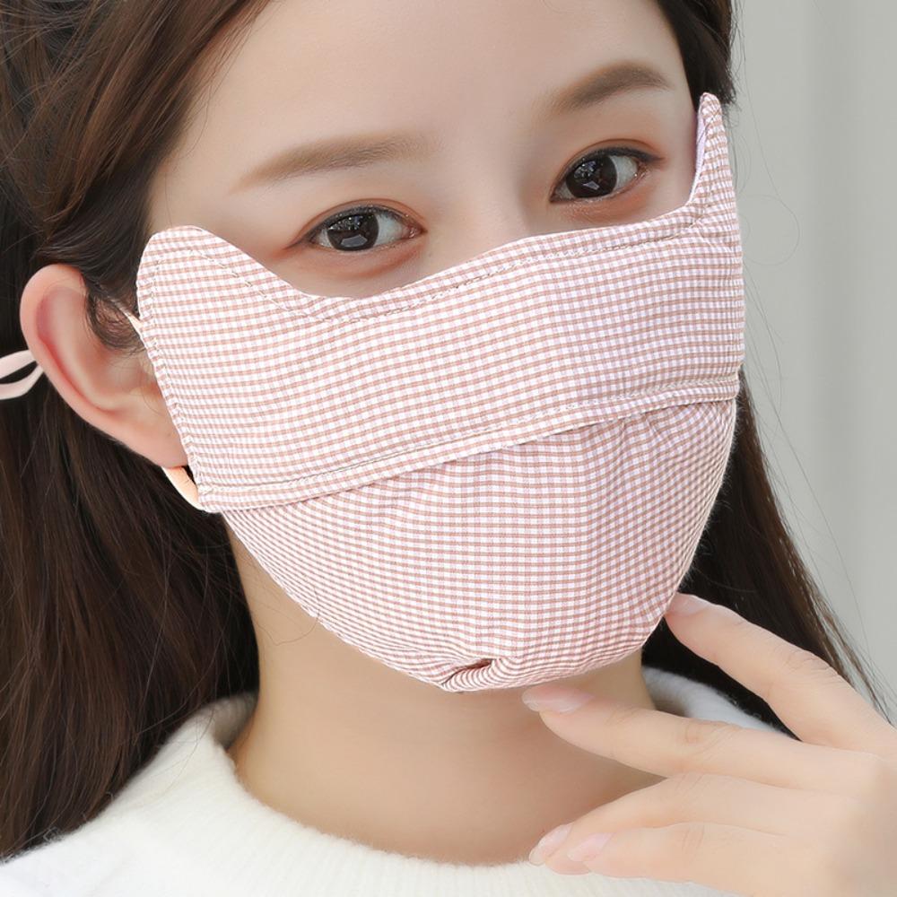 

Cold-proof Face Mask Pure Cotton Mouth Cover New Warm Masks Cycling розовый