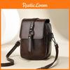 Fashionable Small Shoulder Bag In Elegant Black Coffee And Beige Ideal For Casual Outfits