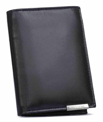 Men's Leather Wallet RM-06-BCF-BP-9557 Black