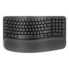 Logitech Wave Keys Ergonomic Wireless Bluetooth Keyboard
