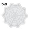 Halloween Coaster Resin Mold Skull Spider Web Tombstone Shape DIY Craft Epoxy Resin Casting Silicone Candle Cup Holder Candle Mould