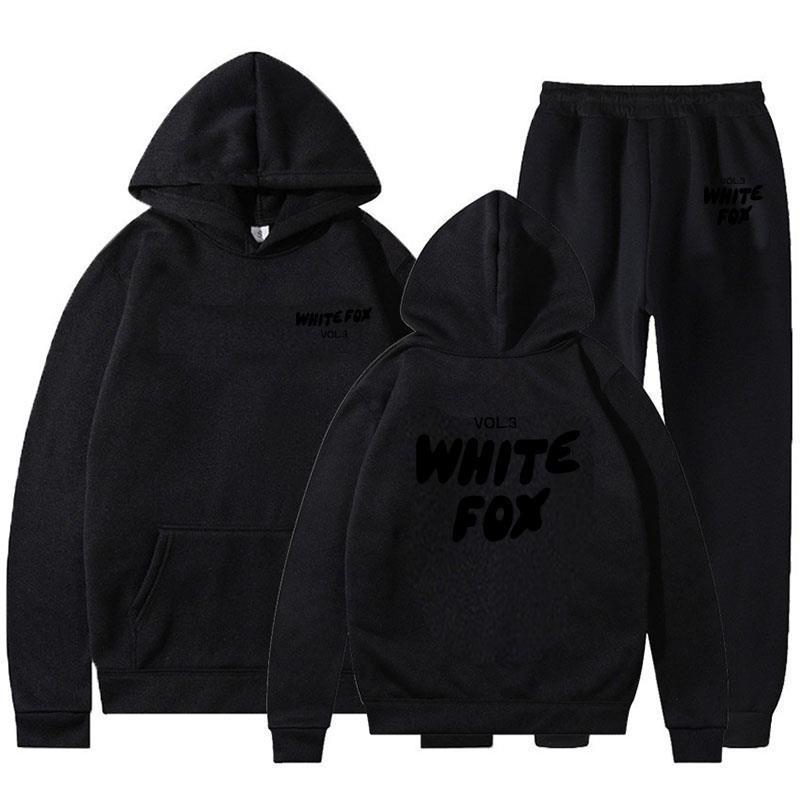 Spring Autumn Winter Hoodie Set Fashion Sports LOGO Long Sleeve Hoodie Two Piece Set Short Sleeve Shirts (men’s)