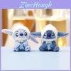 Stitch Animal Plush Doll With Embracing Flower Design For Backpack Charm