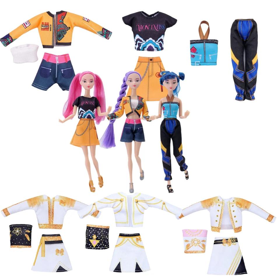 Only Suitable for Doll Clothes , Kpop Witch Hunt Squad Rumi Mira Zoey Beautiful Princess Baby Girl Dolls Clothes Girls DIY Toys