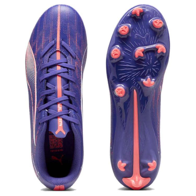 Puma  Ultra Play 5 FG AG Formula Pack Women Sneakers Purple Lapis-Lazuli White 108100-01