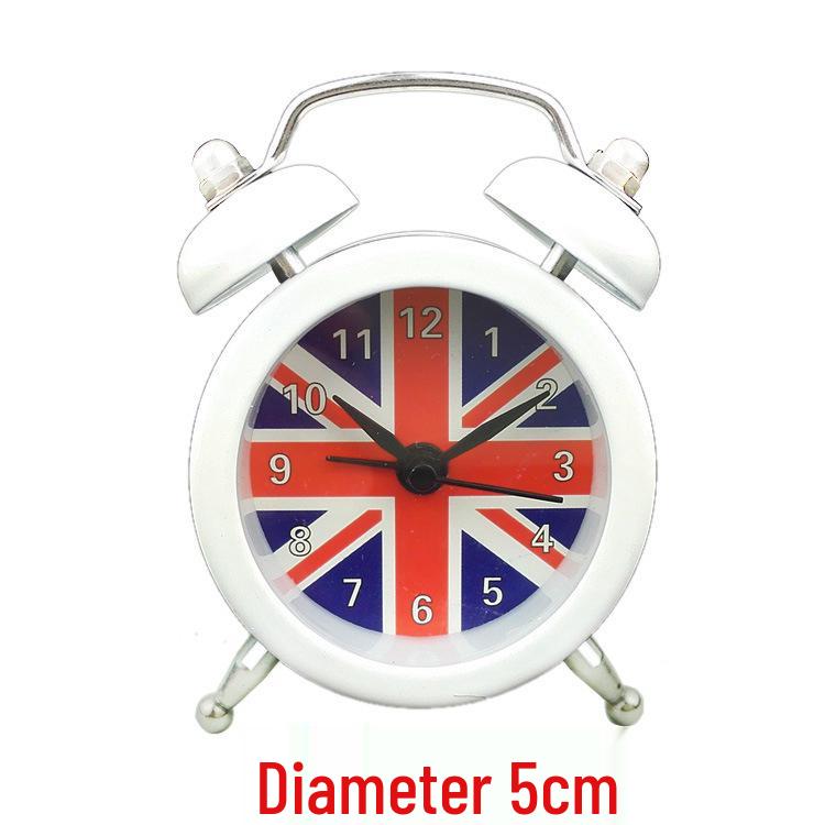 Réveil en Métal Quartz 5cm pour Enfants avec Cadran & Logo Personnalisables