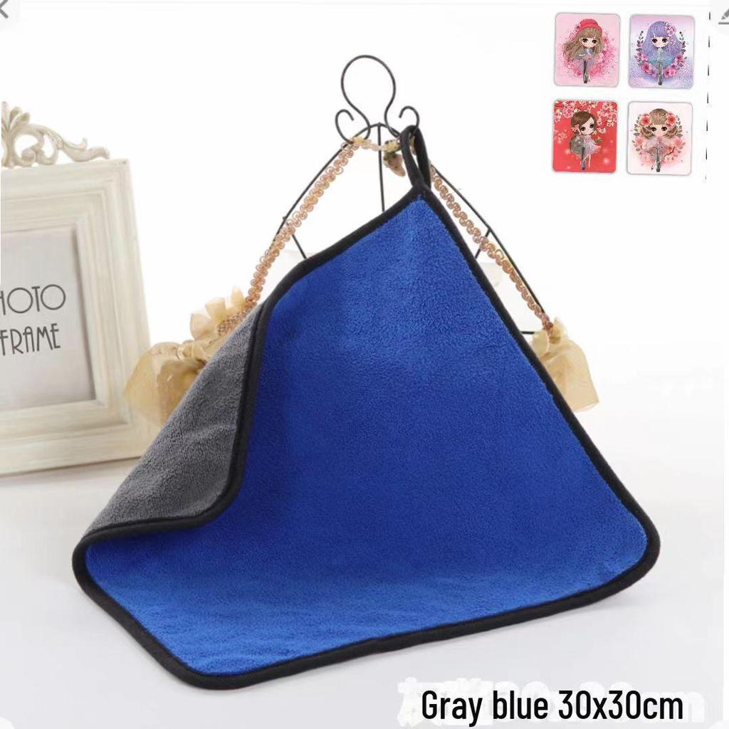Composite AB Scrubbing Towel - Thickened Multi-Purpose Cleaning Cloth for Kitchen, Dish, and Housework.