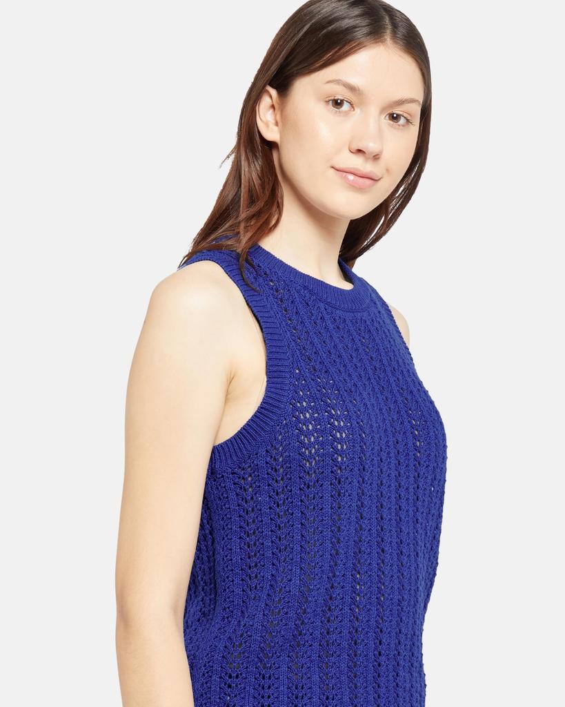 Levi's Knit SUNRISE Ribbed Linen Tank Top Women's 0012Z-0001 US L