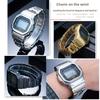 DW5600 Mod Kit Titanium case+strap For Casio G-SHOCK DW-5600 GW-B5600 GW-M5610 modification Lightweight Metal Bezel watch band