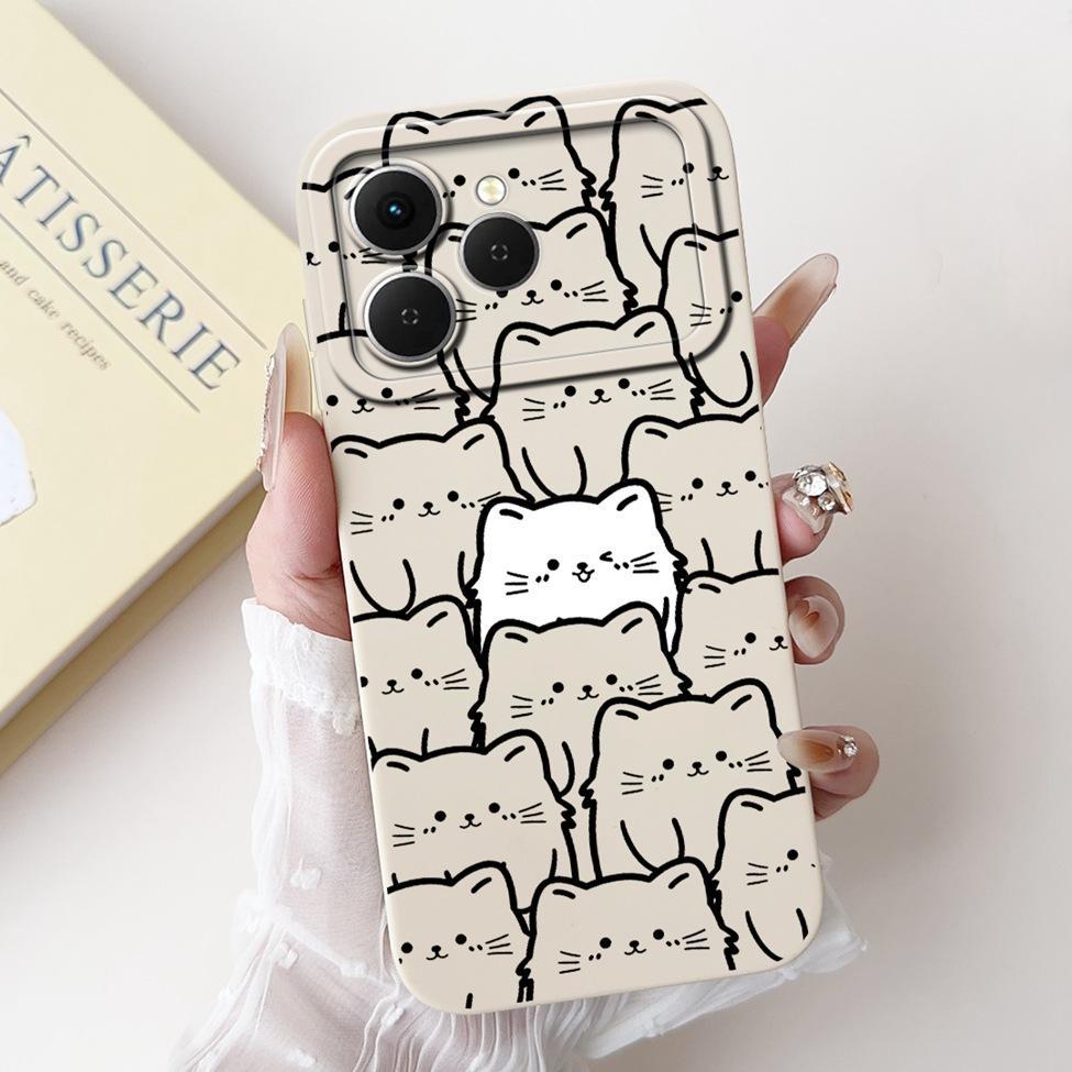 For Techno Spark 40 Case Cover Silicone Cute Cartoon Fashion Luxury Funny Cool Painted Phone Case For Tecno Spark 40 Back Cover