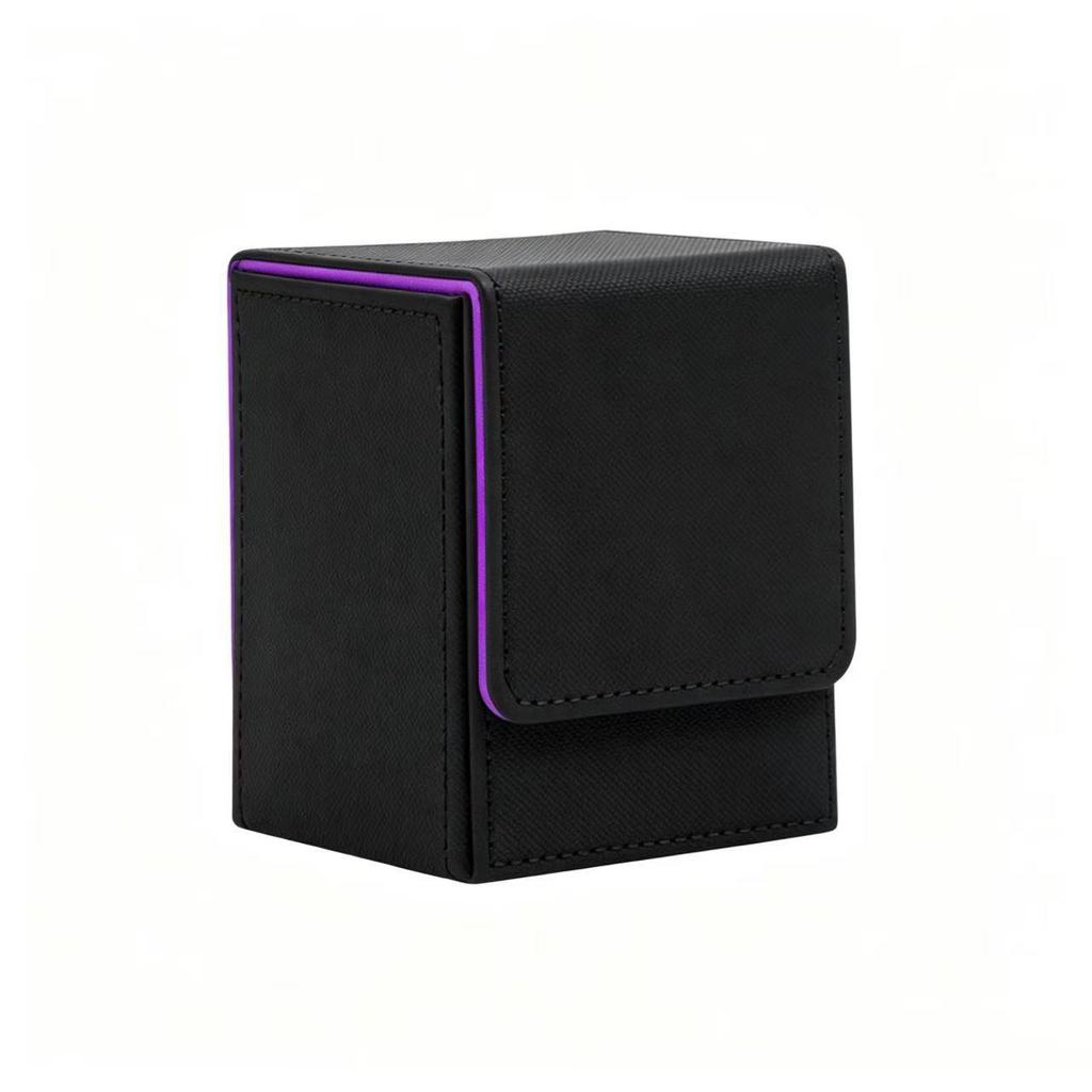 PU Leather Magnetic Card Storage Box - Red Hot Recommendation for Cards