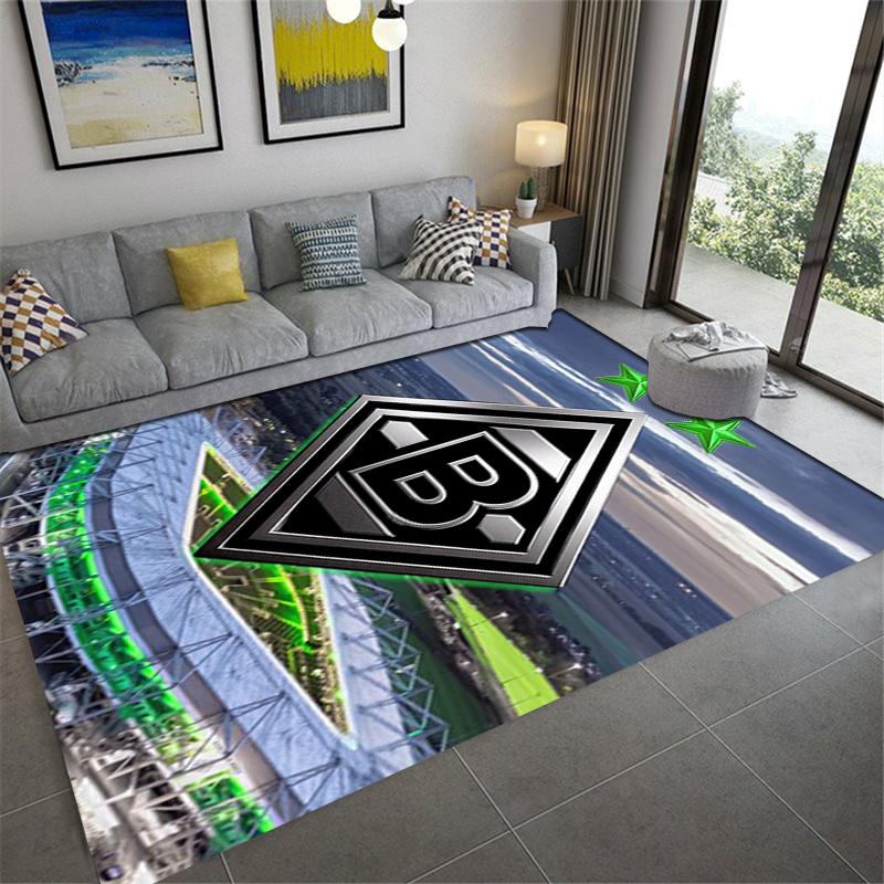 2025 New Borussia Carpet Rug for Living Room Bedroom Home Sofa Decoration,Kids Play Non-slip Floor Mat19