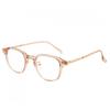 New Arrivals Open Run Metal Frame Glasses For Men And woMen Translucent Square