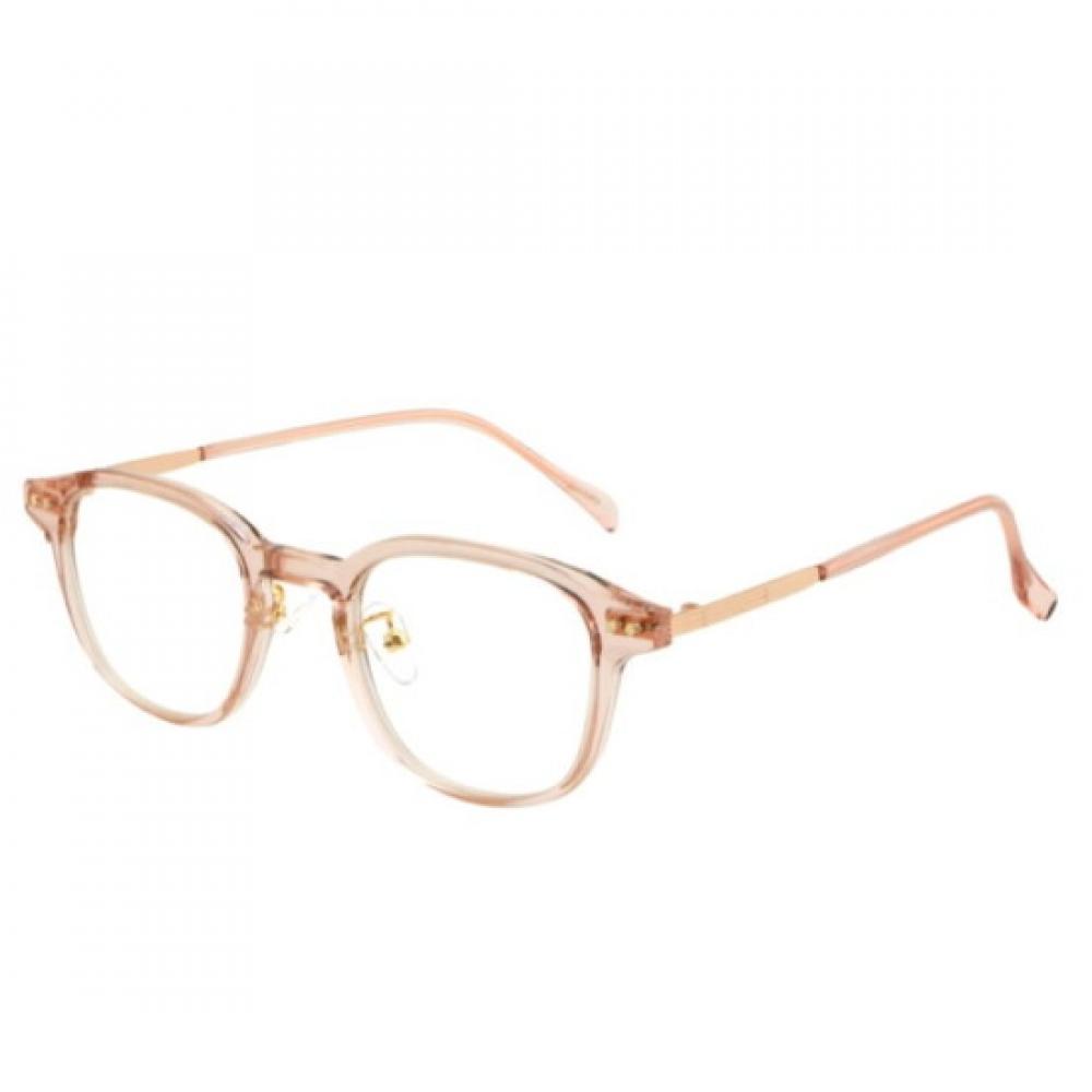 New Arrivals Open Run Metal Frame Glasses For Men And woMen Translucent Square