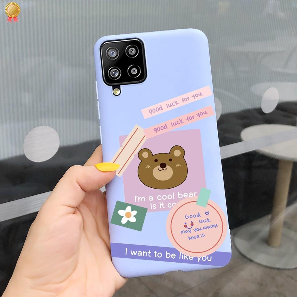 Für Samsung Galaxy A12 A42 Hülle Niedliche Cartoon Weiche Silikon Stoßstange Abdeckung Für SamsungA12 Funda Samsung A12 A42 A 12 42 Handyhülle