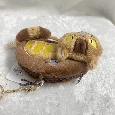 Karikatūra Jauks Anime Totoro Lielais Kaķu Autobuss Plīša Monētu Maciņš Atslēgu piekariņš Kulons Kartes Turētājs Studentu Maks Uzglabāšanas Soma Bērnu Dāvanas