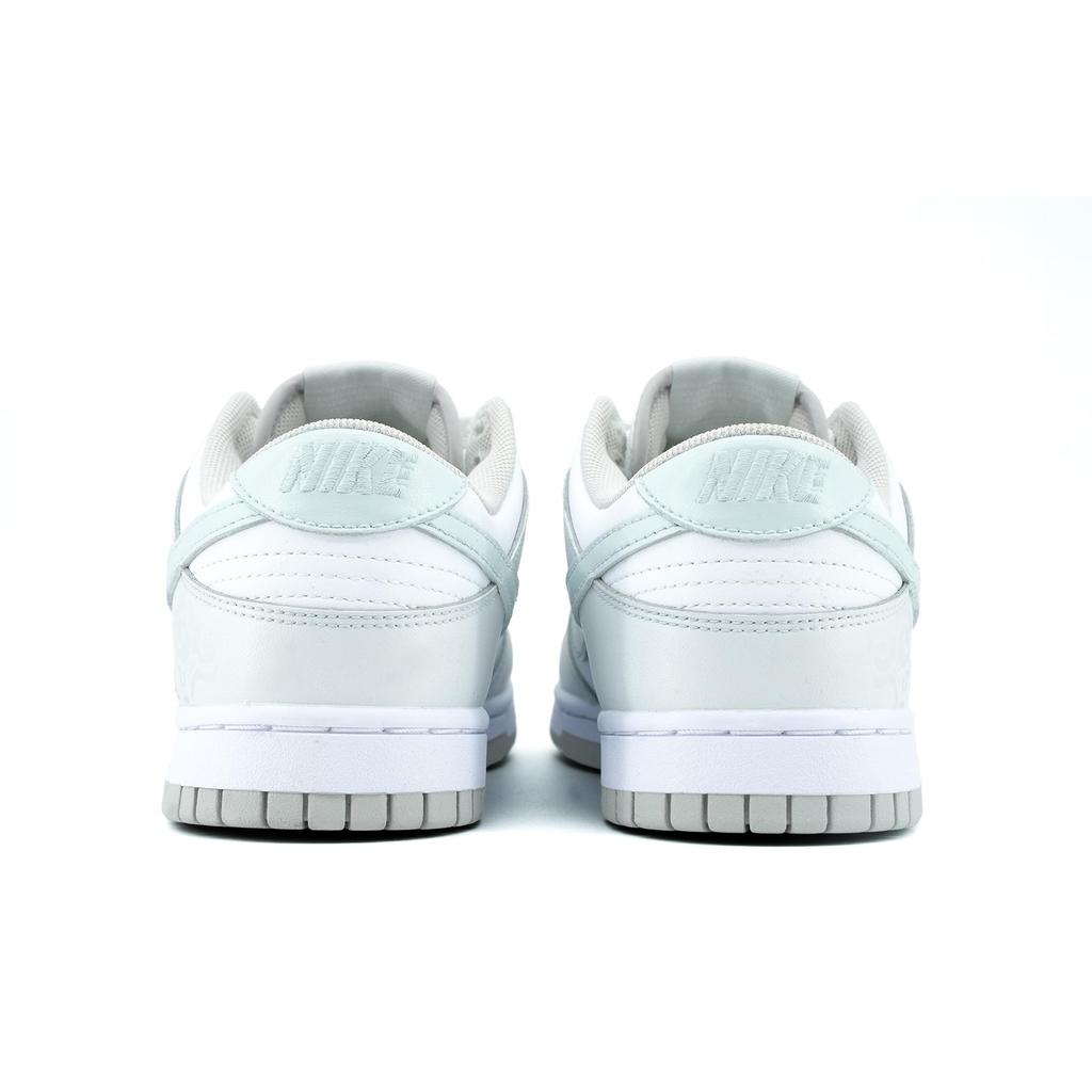Nike Dunk Wear resistant And Lightweight Low top Skateboard Shoes Unisex White Green HF0730-160(Team973-)