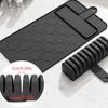 10 Compartments Kitchen Knife Mat Anti-Slip Base Knife Storage Mat Cutlery Drawer Insert  Home Use