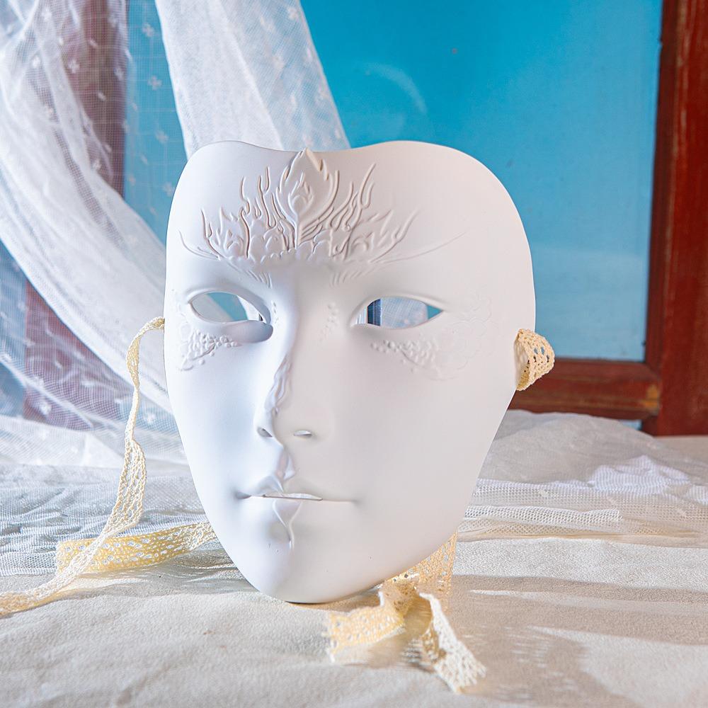 

Маскарадная маска для лица в старинном стиле для мужчин и взрослых, аниме, косплей, профессиональная маска для лица, подарок Style A