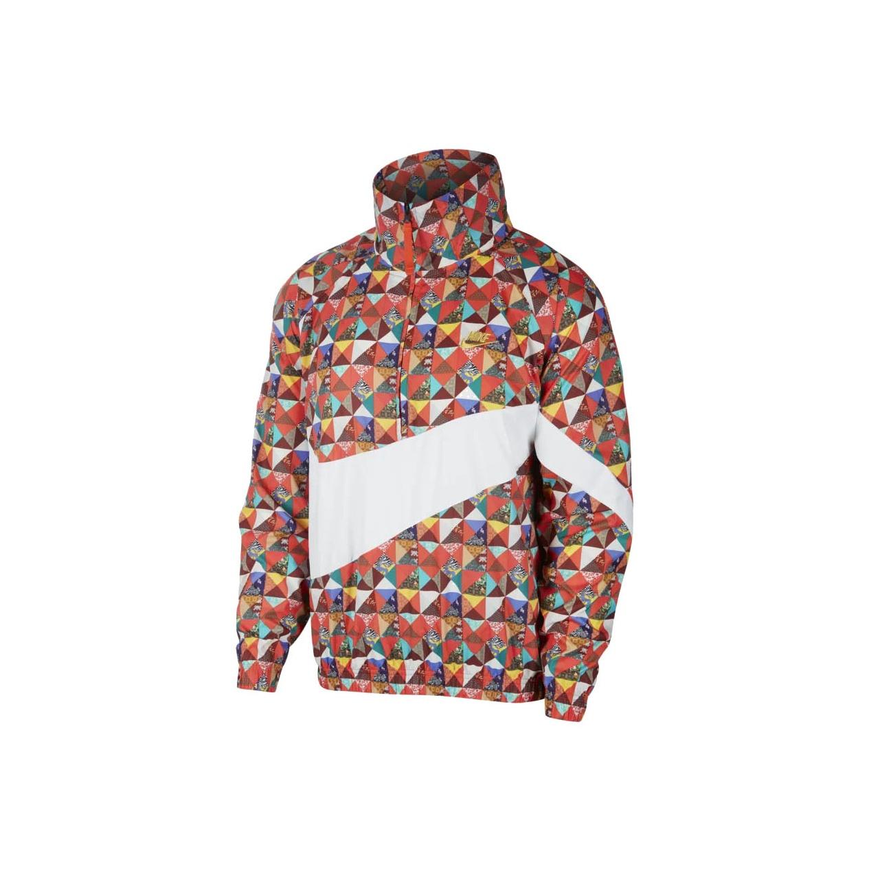 Nike Sportswear Printed Logo Half-Zip Stand