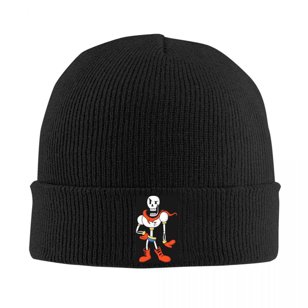 Undertale Sans Und Papyrus Warme Strickmütze Winter Strickmütze Beanie Mütze Skullies Beanies Hip Hop Mützen für Unisex