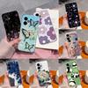 For Honor 400 Pro Lite 5G Case Pretty Flowers Transparent TPU Bumper Protective Cover For Honor400Pro Fundas Honor400Lite Coque