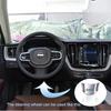 Do Volvo S90 XC90 ramka dekoracyjna kierownicy xc60 v90 specjalne ABS chromowane naklejki wewnętrzne s60 v60 Akcesoria samochodowe