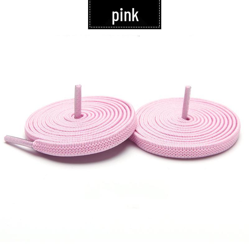 0.6cm Wide Elastic Flat Shoelaces for Sneakers and Canvas Shoes
