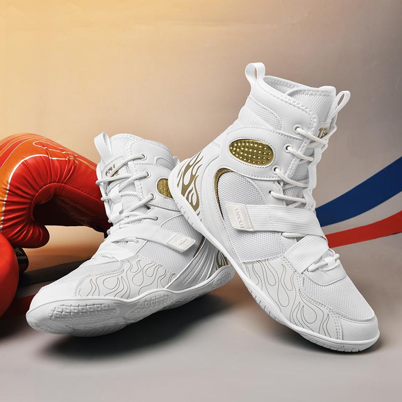 2026 Nové pánské boxerské tenisky Nepromokavé Profesionální zápasnické boty Prodyšná zápasnická obuv Pohodlné bojové tenisky