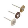 Draht-Radbürsten-Set, einschließlich Drahtbürsten-Set aus Messing und Stahl  (2,35/3 mm) Schaft für Zubehör, rotierende Werkzeuge, Polier- und Reinigungswerkzeuge