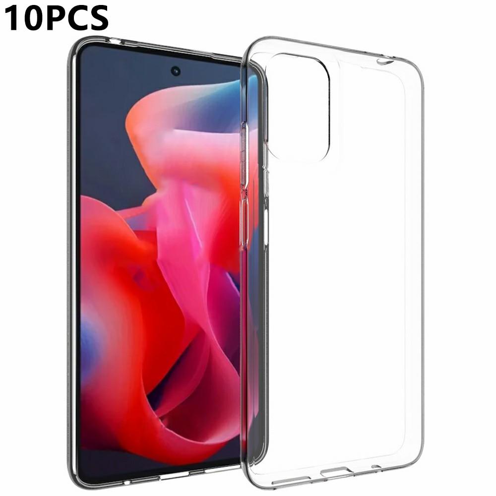 

10 шт./упак. для Motorola Moto G05 4G чехол без водяных знаков TPU защитный прозрачный чехол для телефона A