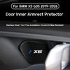 4Pcs For BMW3 5 series i3 i5 X3 X5 G20 G05 G60 G45  -2026 Car Inner Door Bowl Guard Stainless Steel Protection Cover Sticker
