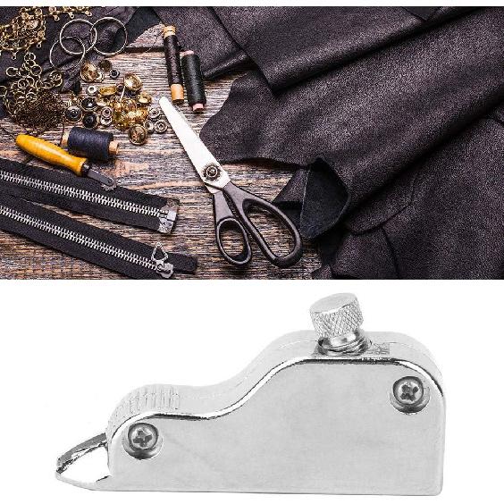 Premium Leather V Shape Grooving Professional Adjustable V-Gouge Tool for Leathercraft Folds Box Corners