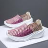 Summer Women Sneakers Casual Plus Size Flats Loafers Soft Elevator Beach Walking Sports Shoes Lightweight Slip On