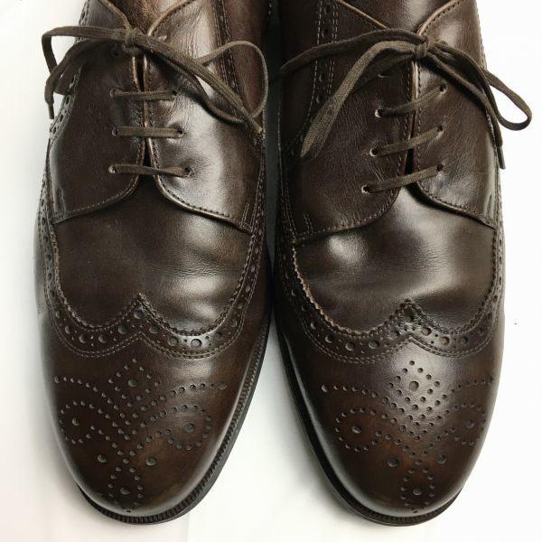 Bally Vintage Suisse Model Größe 12E Weite Passform Budapester Business Schuhe Braun Herren(GEBRAUCHT)