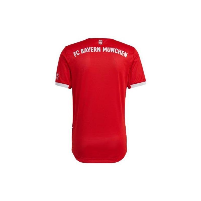 adidas FC Bayern Munich Player Edition Sports Letter Short Sleeve Soccer Jersey Men Tops Red HT4825