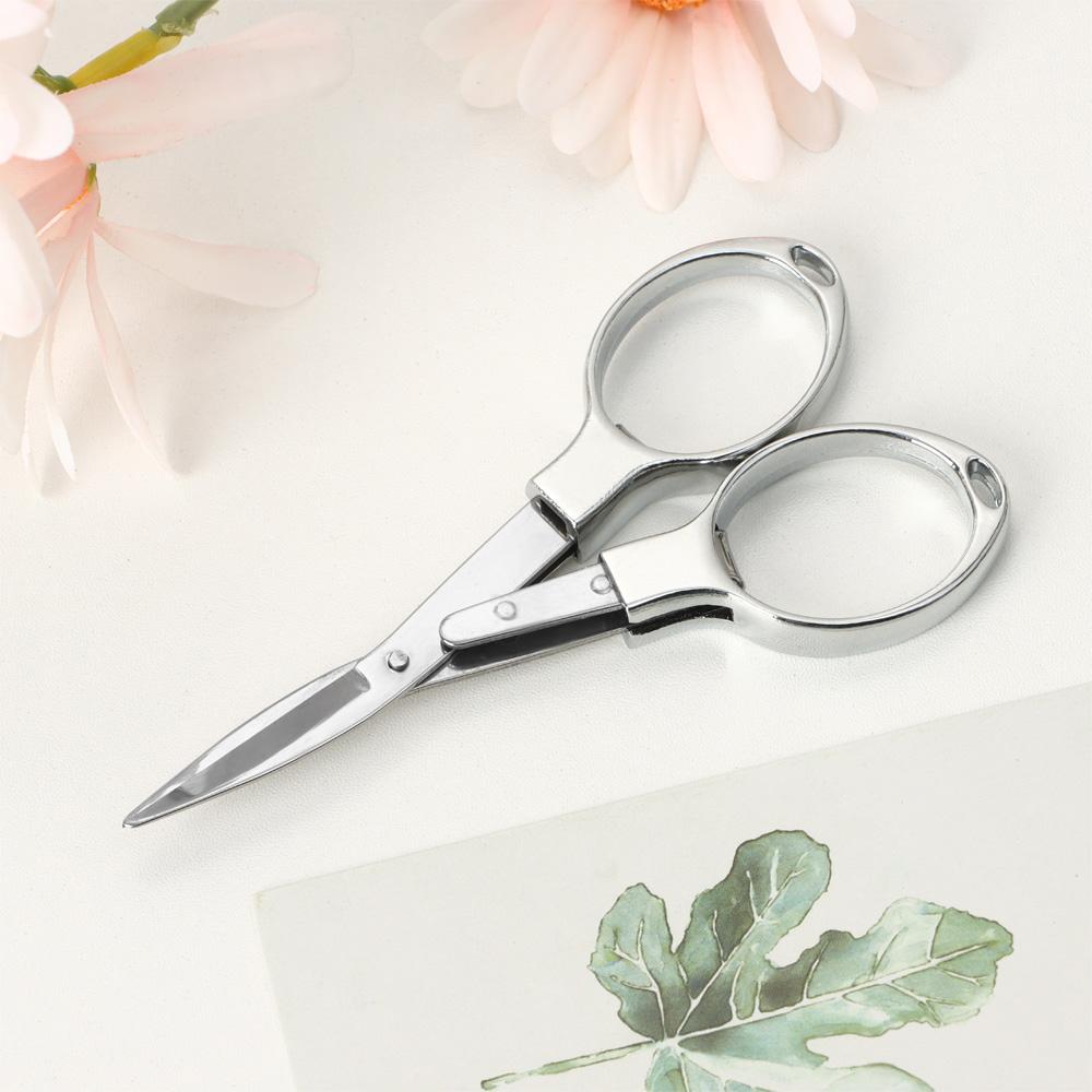 Mini Pesca Accessories Keychain Scissors PE Line Cutter Fly Fishing Cut Tool Fish Tackle Gear