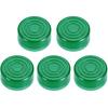 XuJJJJunB Footswitch Pack of for Guitar Effects Pedal Caps and Footswitch Caps Hats, 5, (Green)