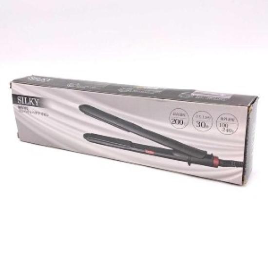 

Неиспользованный компактный утюжок для волос SIS SILKY HS-302 | Дорожный размер | Двойное напряжение | Совместим с зарубежными сетями | Керамические пластины | Выпрямитель для волос Черный чёрный