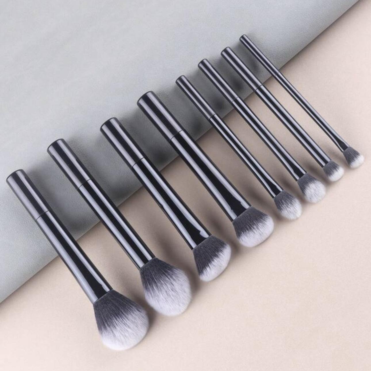 New Multi-color Long Tube Makeup Brush Nylon Hair Full Set of Makeup Brushes Beauty Tools