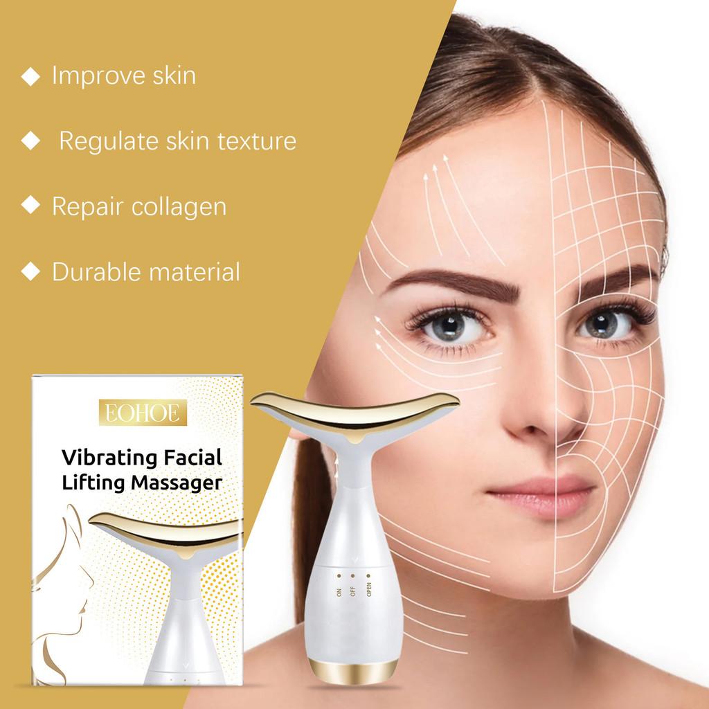 Eohoe Facial Firming Massager Ergonomic And Compact Device For Gentle Skin Repair