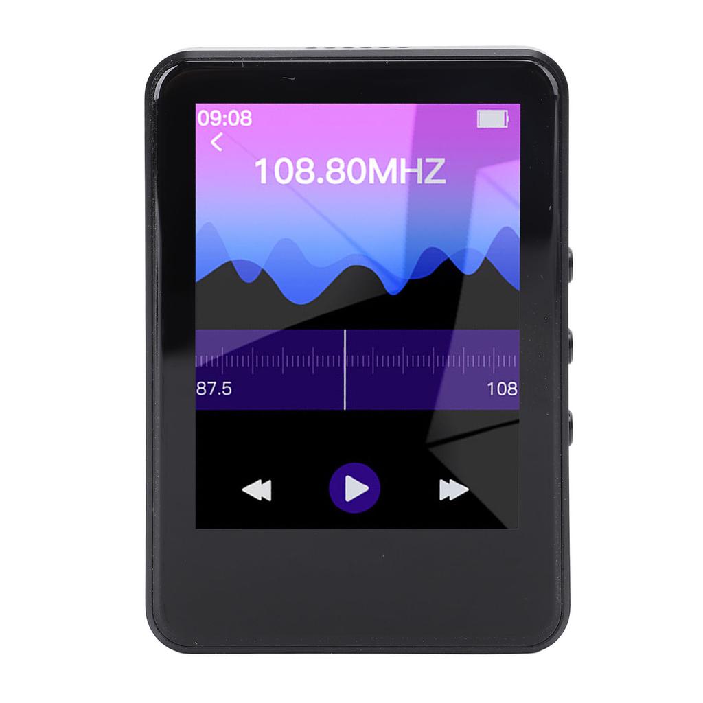 Touch Screen MP4 Player Bluetooth HD 2.4 Inch Music Player with Camera Video Picture Radio Electronic Book Speaker