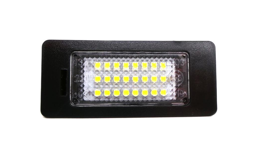 LED License Plate Lights 2x650lm, Set of 2 Compatible with BMW, 12V, Off-Road