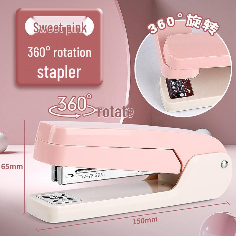 Rotatable Large Stapler - Multifunctional Thickened Design for Home & Office