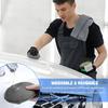 Hovom 6PCS Microfiber Wax Applicator, 5" Round Applicator Pads, Soft Automotive Waxing Foam Pads, Buffing Pads For Car Cleaning, Polishing And