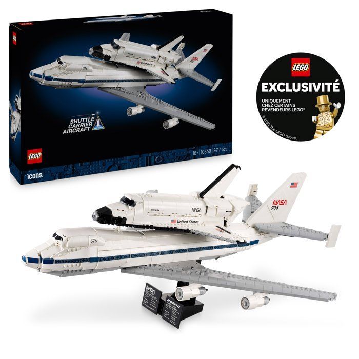 LEGO® Icons 10360 Spaceshuttle-Transport-Jumbo EXKLUSIV! NEU! - Bild 7