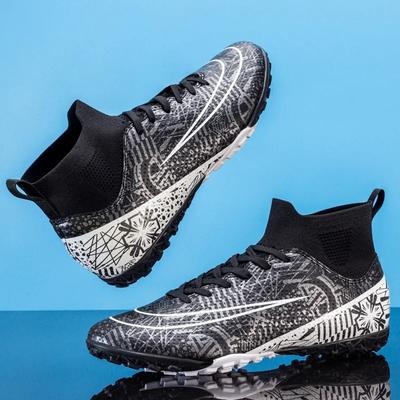 Men Society Football Shoes Cleats Sports Indoor TF/FG Professional Soccer Shoes Sneaker Sport Wear Match Football Boots