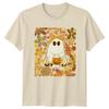 Floral Ghost Spooky Season Unisexs TShirt Floral Ghost Halloween Gift For Her