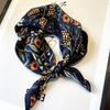 New 100% Natural Real Silk Scarf Fashion Women Summer Beach Small 53*53cm Neck Scarves Shawl Bandana Hijab Pashmina Poncho 2026